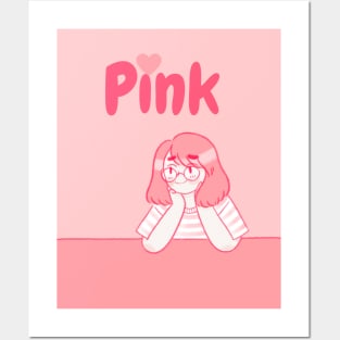 Pink! Posters and Art